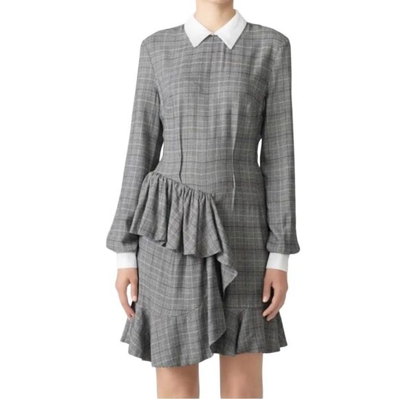 Petersyn Plaid Carter Dress Size Small - Picture 1 of 5